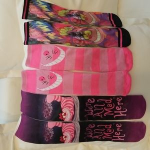 Cheshire Cat socks set